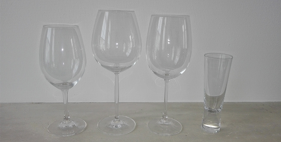 Ideale wijnglas