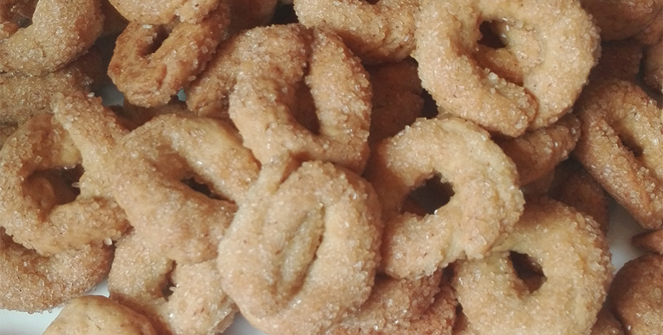 Zoete Taralli met rode wijn