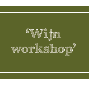 Wijnworkshop